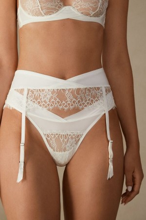 Intimissimi Eternal Love Garter Belt Fehérnemű Női Fehér | HUAP4162